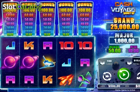 Скрин2. Cash Voyage слот