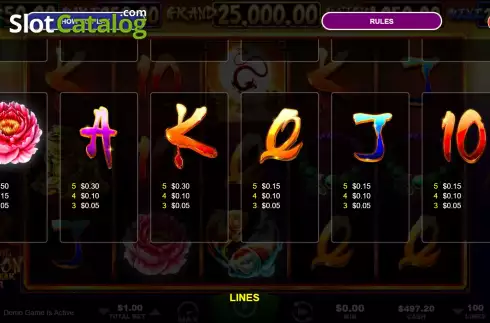 Скрин8. Laughing Dragon слот