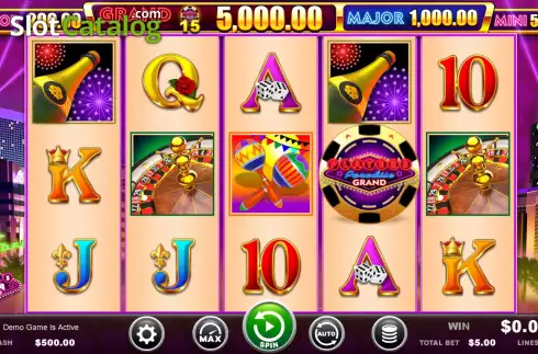 Скрин2. Vegas Fiesta Grand слот