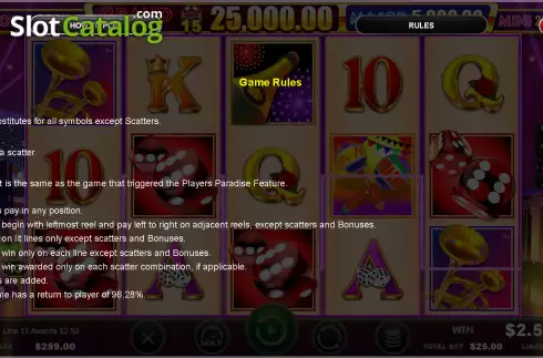 Скрин7. Vegas Fiesta Grand слот