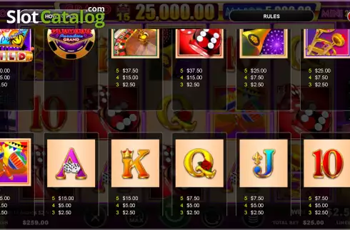 Скрин5. Vegas Fiesta Grand слот