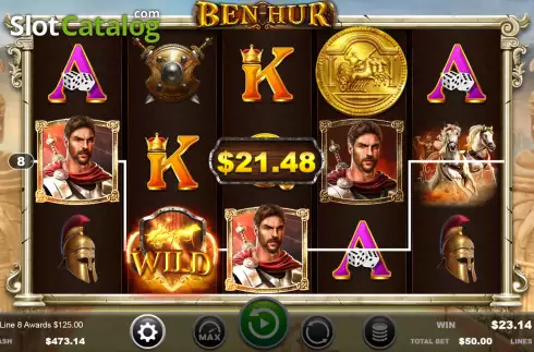 Скрин3. Ben Hur слот