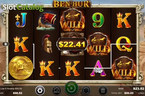 Скрин4. Ben Hur слот