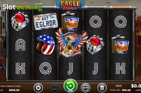 Скрин2. Eagle Rider слот