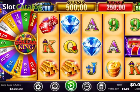 Скрин2. Thunder Cash Dollar King слот