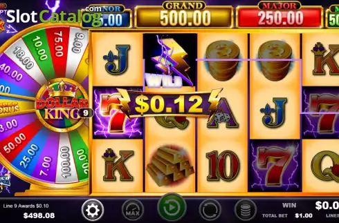 Скрин3. Thunder Cash Dollar King слот
