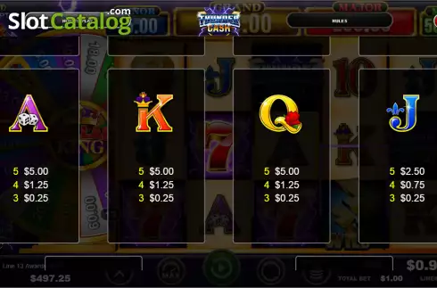 Скрин8. Thunder Cash Dollar King слот