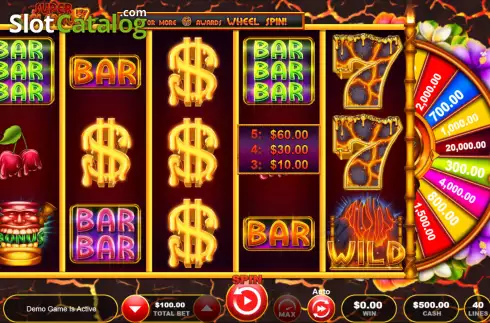 Скрин2. Super Volcano 7s Quick Spin слот