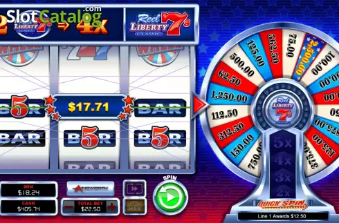 Скрин3. Reel Liberty 7s Classic Quick Spin слот