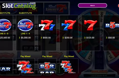 Скрин5. Reel Liberty 7s Classic Quick Spin слот