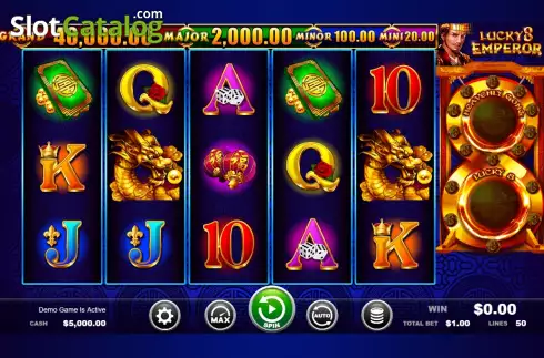 Скрин2. Lucky 8 Emperor слот