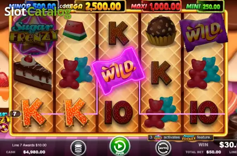 Скрин3. Sugar Frenzy Cherry Wheel слот