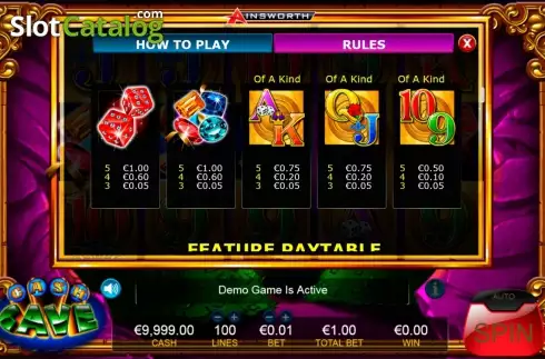Скрин3. Cash Cave слот