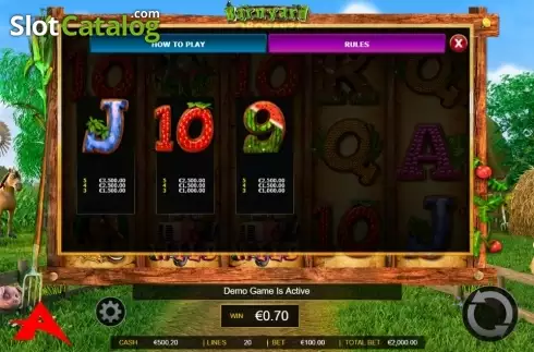 Скрин7. Barnyard Bonanza (Ainsworth) слот