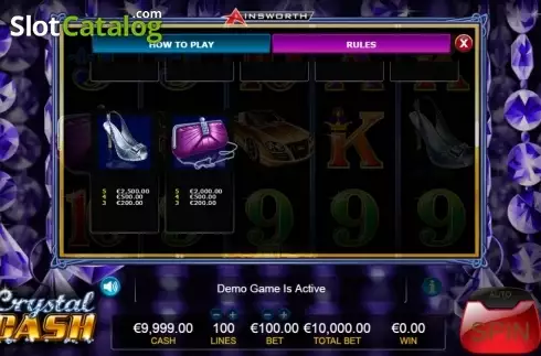 Скрин5. Crystal Cash слот
