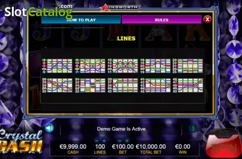 Скрин6. Crystal Cash слот