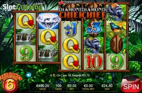 Скрин7. Diamond Chief слот