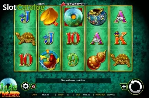 Скрин2. Jade Tiger слот