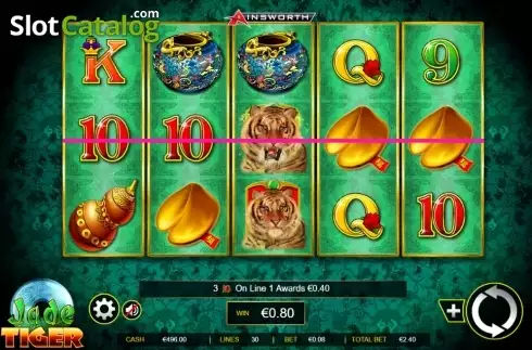 Скрин3. Jade Tiger слот