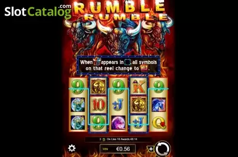 Скрин3. Rumble Rumble слот