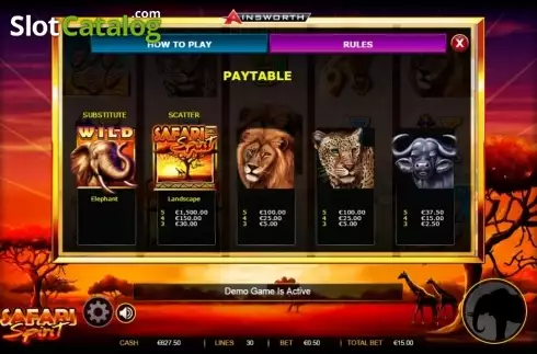 Скрин6. Safari Spirit слот
