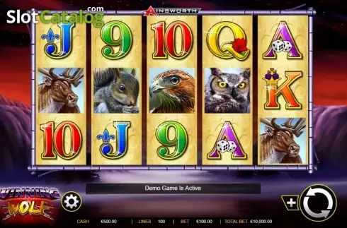 Скрин2. Winning Wolf слот