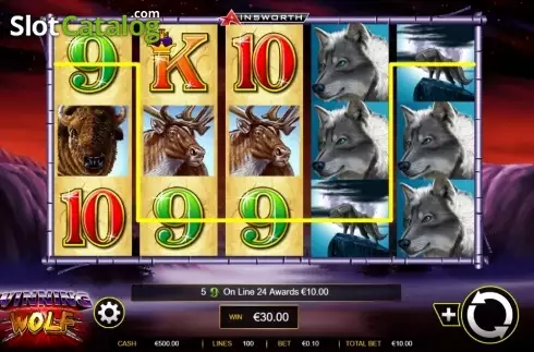 Скрин3. Winning Wolf слот