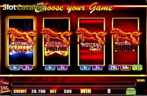 Скрин2. MultiPlay Mustang Series слот