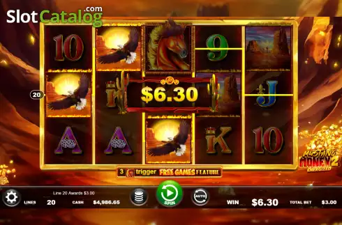Скрин3. Mustang Money 2 Energized слот