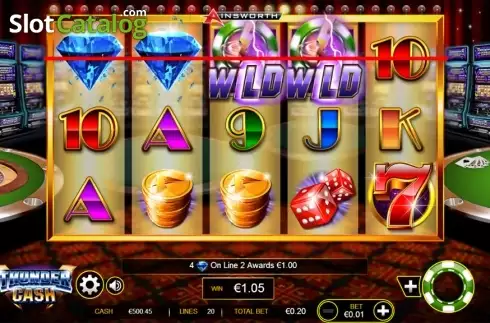 Скрин3. Thunder Cash слот
