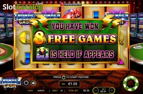 Скрин4. Thunder Cash слот