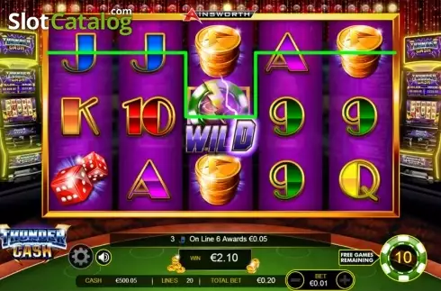 Скрин5. Thunder Cash слот