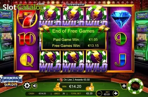 Скрин7. Thunder Cash слот