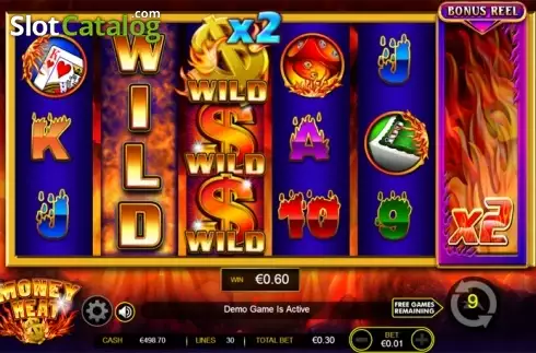 Скрин6. Money Heat слот