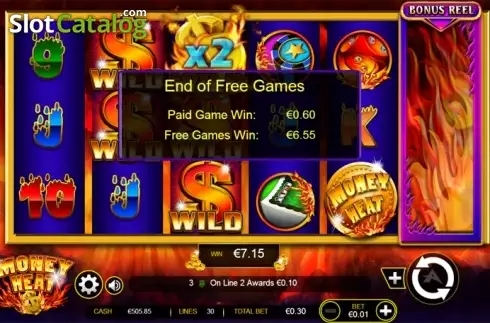 Скрин8. Money Heat слот