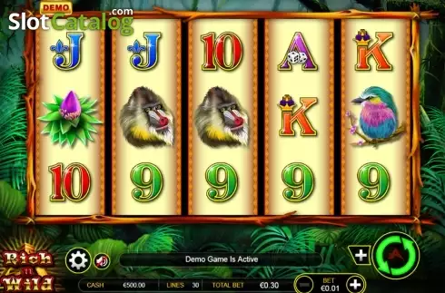 Скрин2. Rich n Wild слот