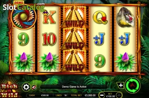 Скрин3. Rich n Wild слот