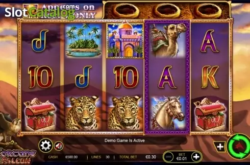 Скрин7. Fortune falcon wild respins слот