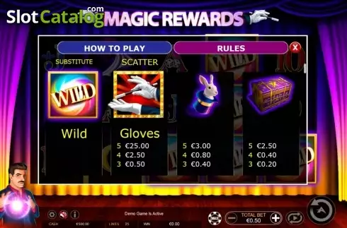 Скрин2. Magic Rewards слот