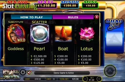 Скрин2. Pearl River слот