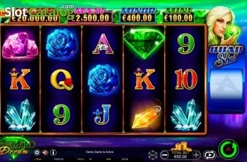 Скрин8. Emerald Dream Quad Shot слот
