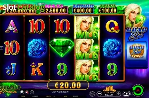 Скрин9. Emerald Dream Quad Shot слот
