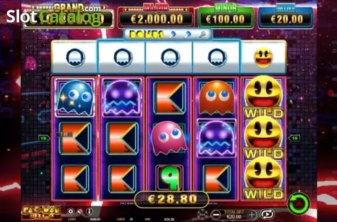 Скрин3. Pac-Man: Wild Edition слот