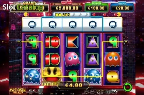 Скрин6. Pac-Man: Wild Edition слот