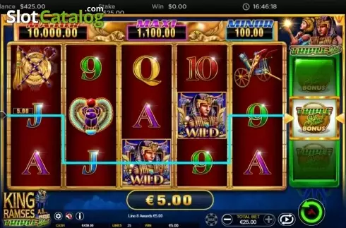 Скрин5. King Ramses слот