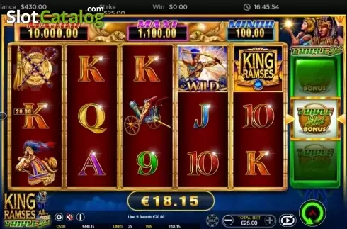 Скрин4. King Ramses слот