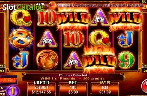 Скрин3. Blazin Fortune слот