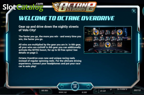 Скрин2. Octane Overdrive слот