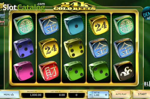 Скрин2. 24K Gold Reels слот