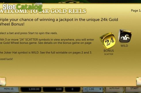 Скрин7. 24K Gold Reels слот
